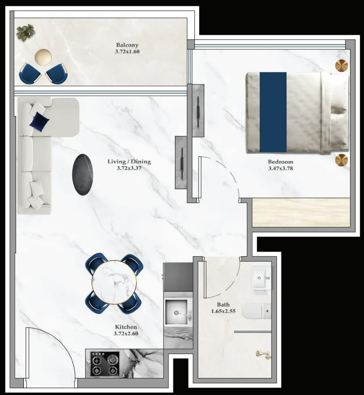 Danube Aspirz floor plan