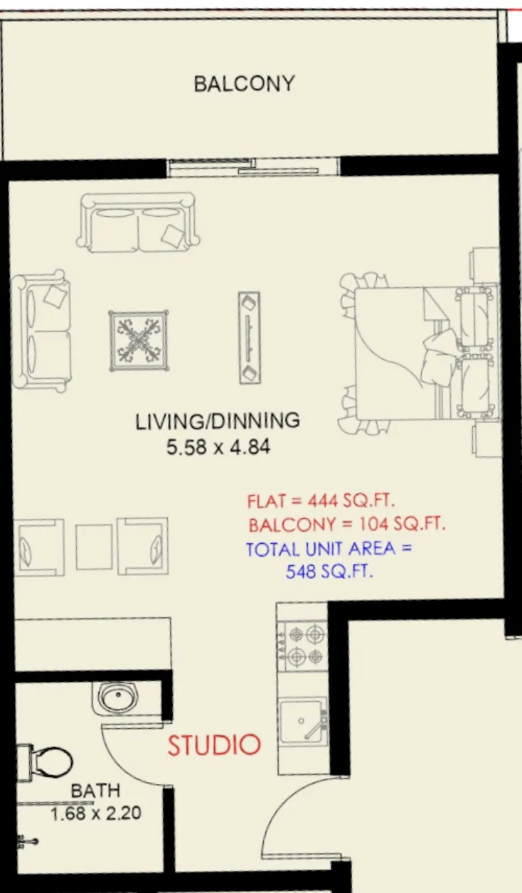 Dugasta Astra South floor plan
