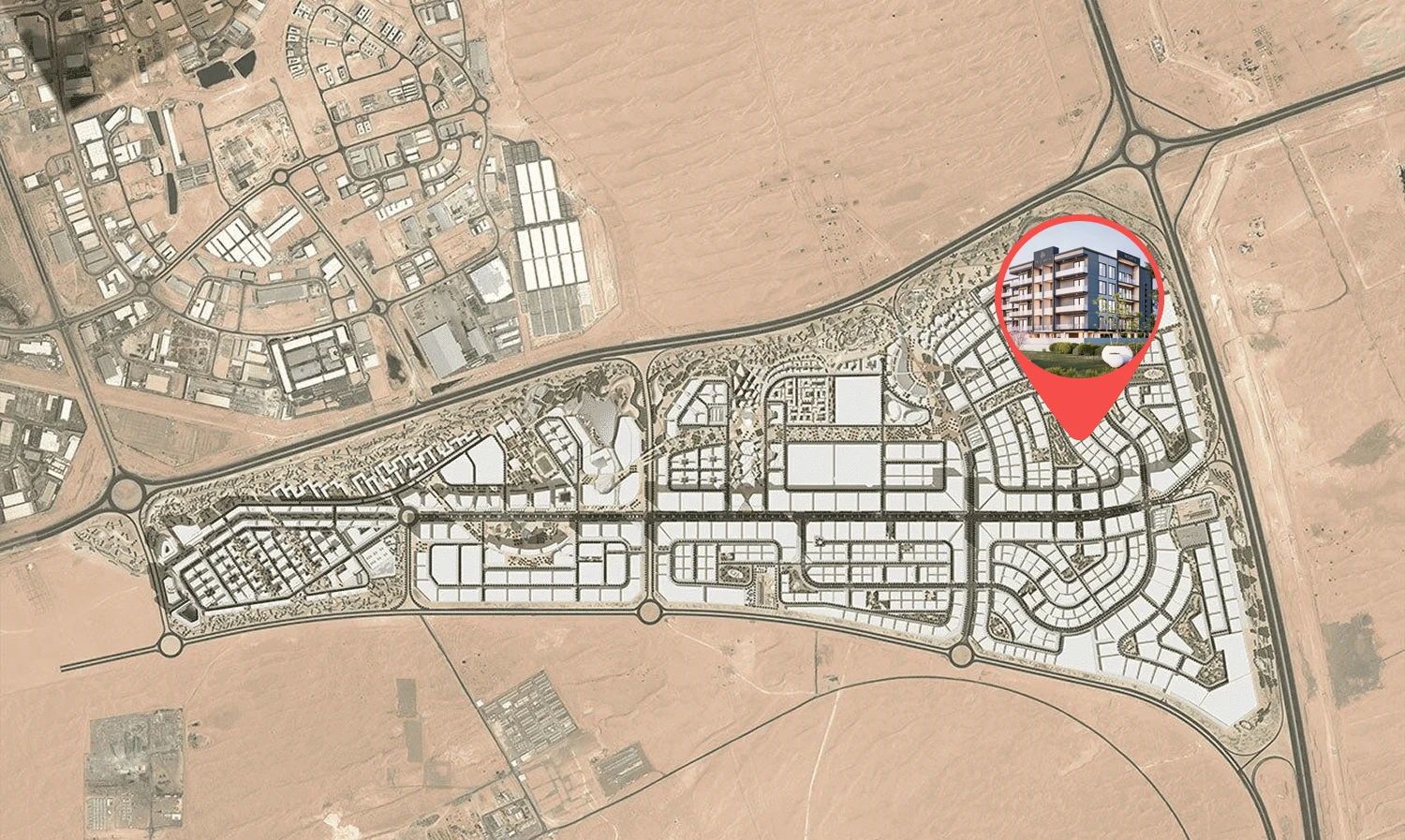 Dugasta Astra South master plan