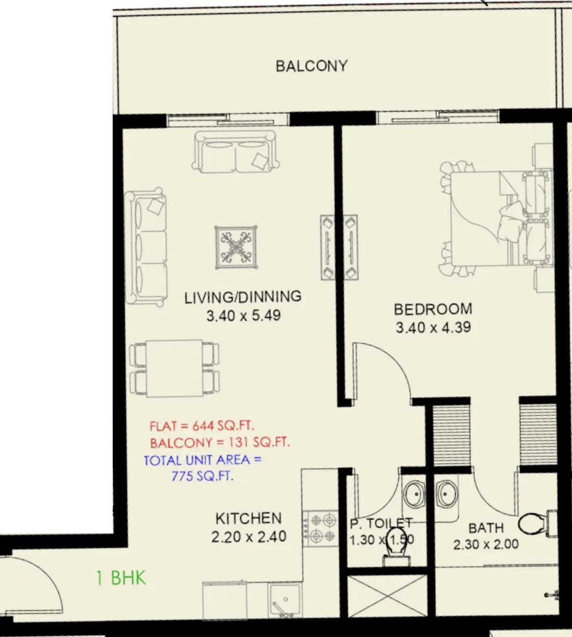 Dugasta Astra South floor plan