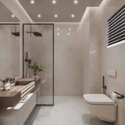 Interior at Aum 99 Residences in Dubai Land Residence Complex Dubai