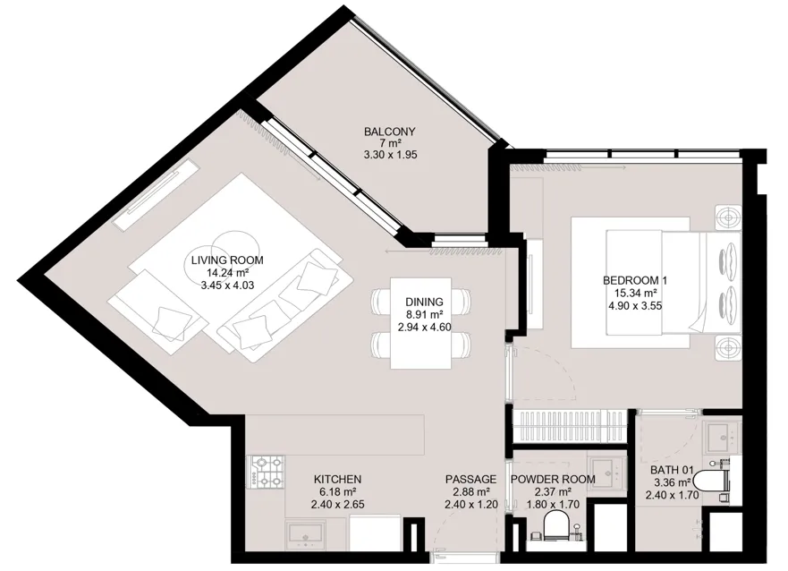 Aura Infinite Real Estate Development Aura Elite floor plan