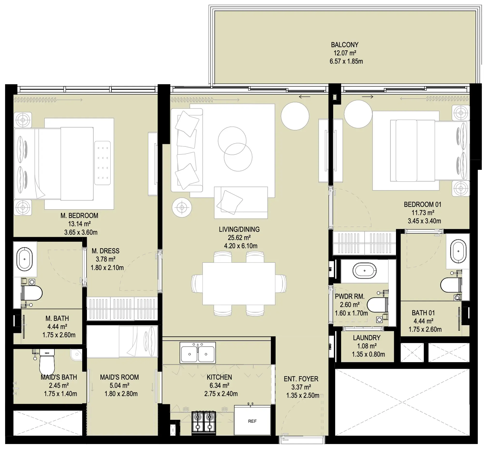 Aura Infinite Real Estate Development Aura Prestige floor plan