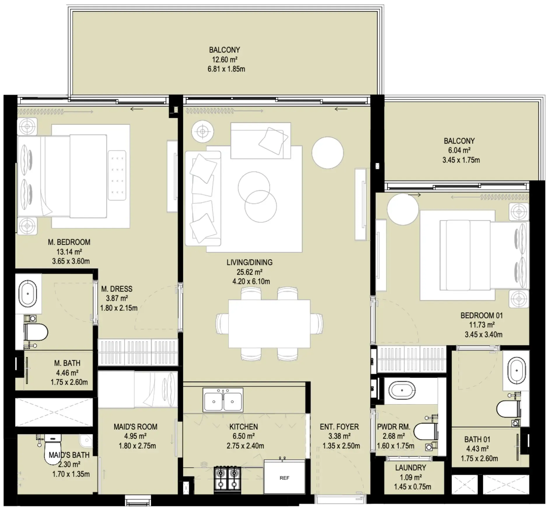 Aura Infinite Real Estate Development Aura Prestige floor plan