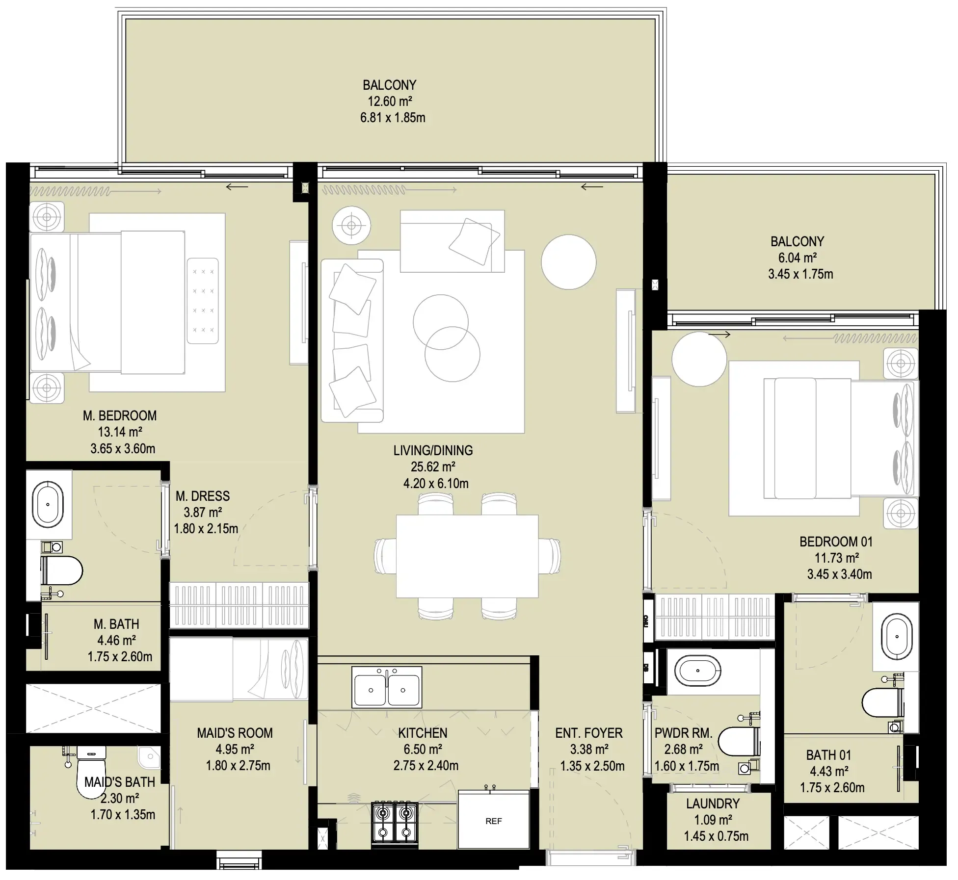 Aura Infinite Real Estate Development Aura Prestige floor plan