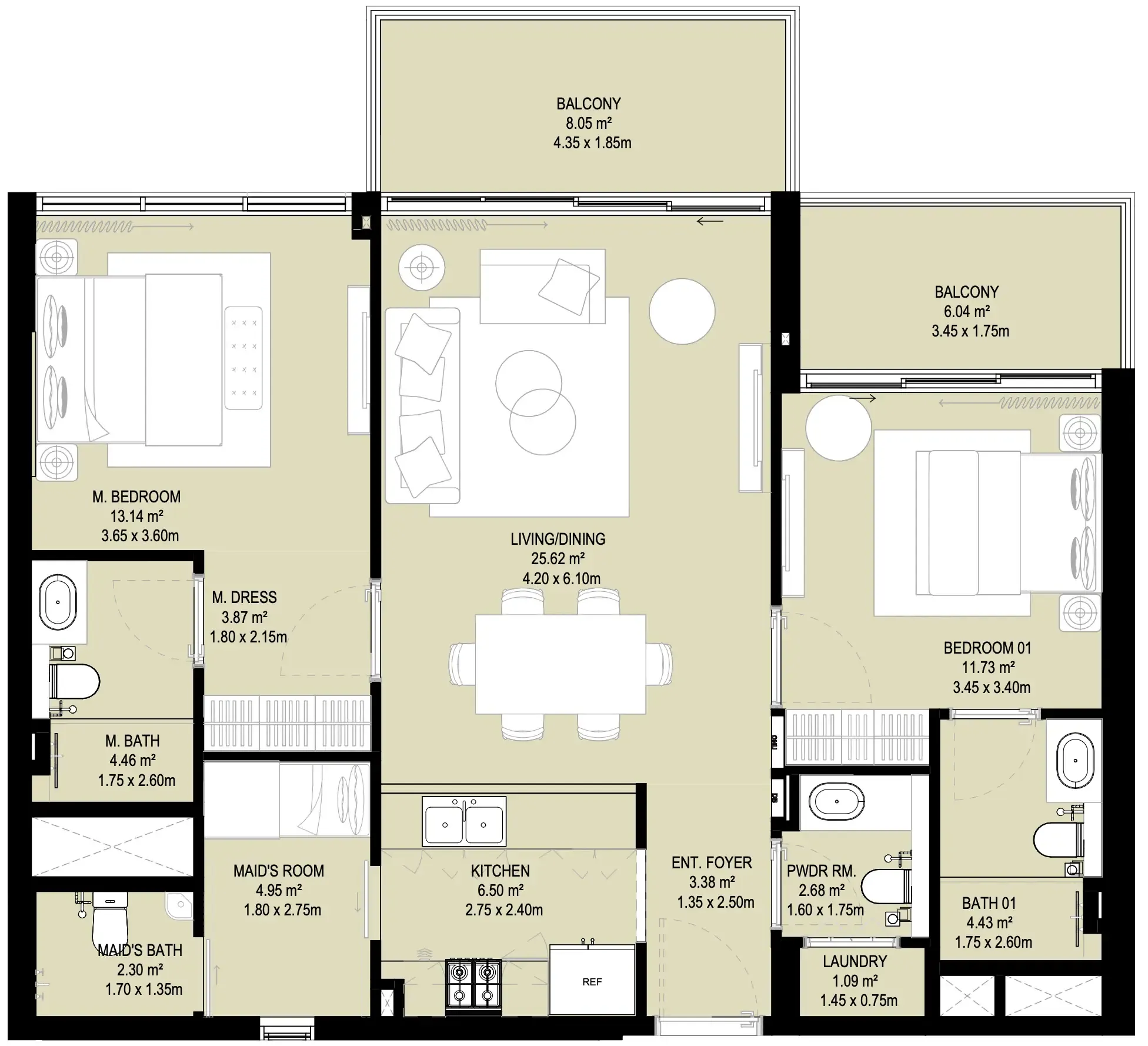 Aura Infinite Real Estate Development Aura Prestige floor plan