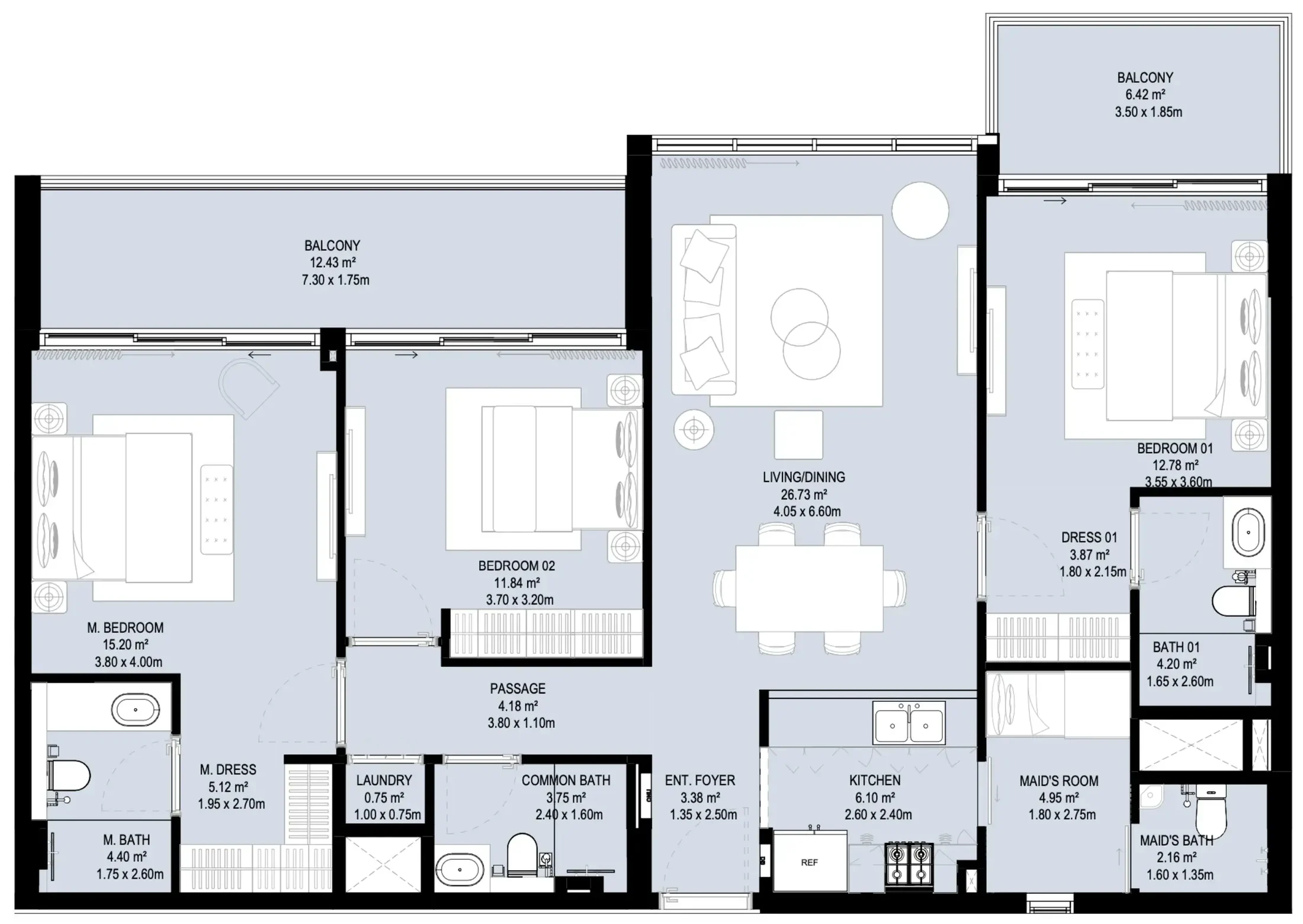 Aura Infinite Real Estate Development Aura Prestige floor plan