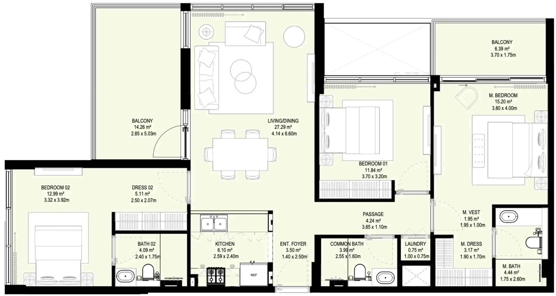 Aura Infinite Real Estate Development Aura Prestige floor plan