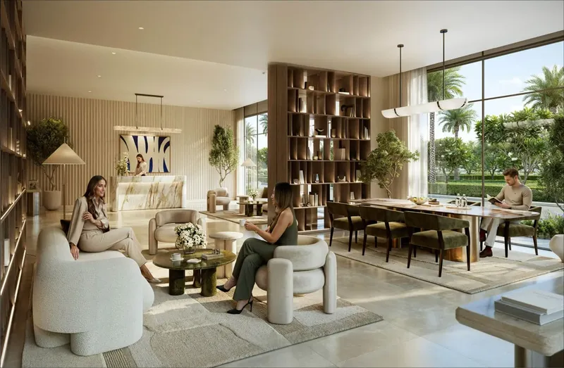 Lobby at Aurea in Mina Rashid Dubai