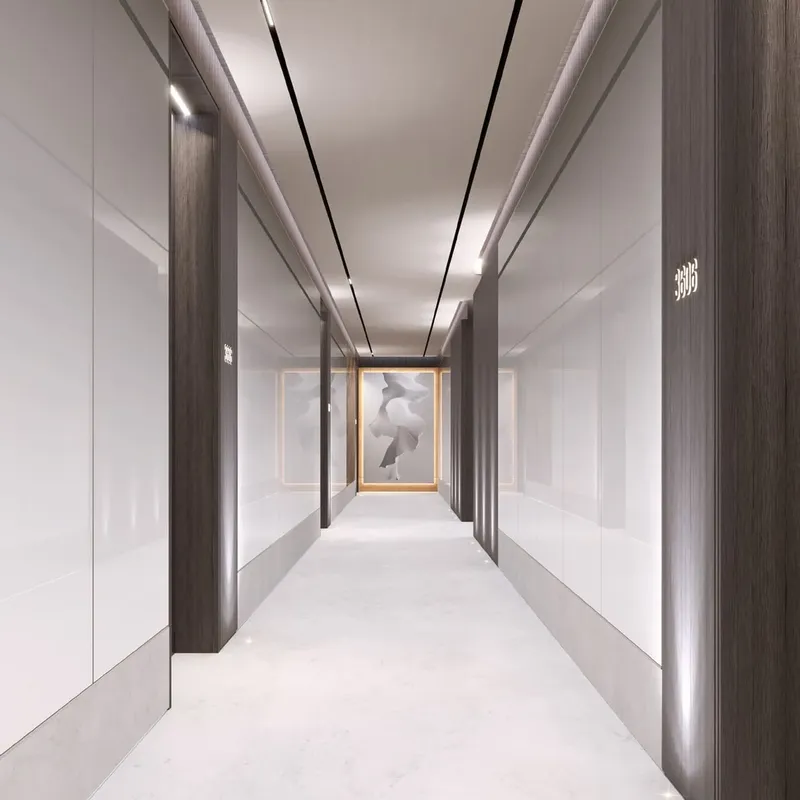 Lobby at Auresta Tower in JVC (Jumeirah Village Circle) Dubai