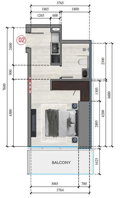 Tiger Group Auresta Tower floor plan