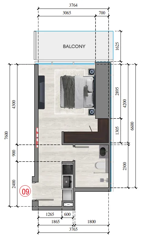 Tiger Group Auresta Tower floor plan