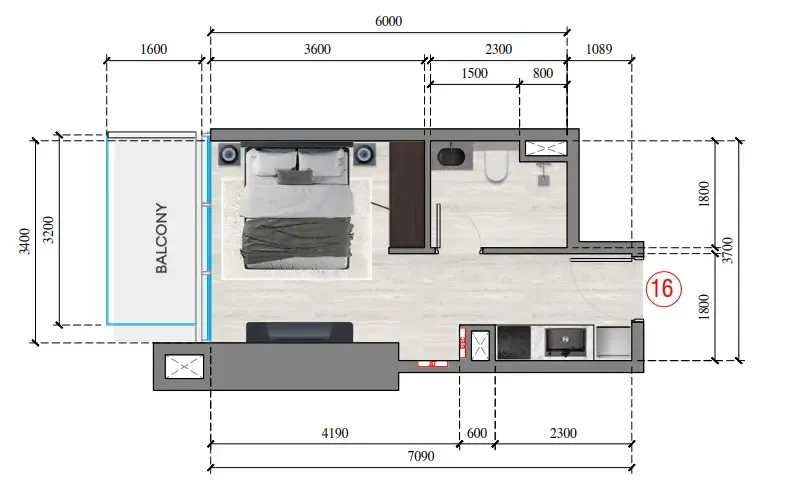 Tiger Group Auresta Tower floor plan