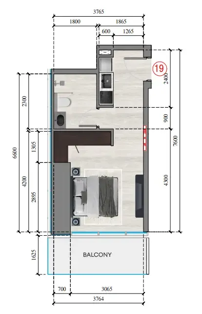 Tiger Group Auresta Tower floor plan