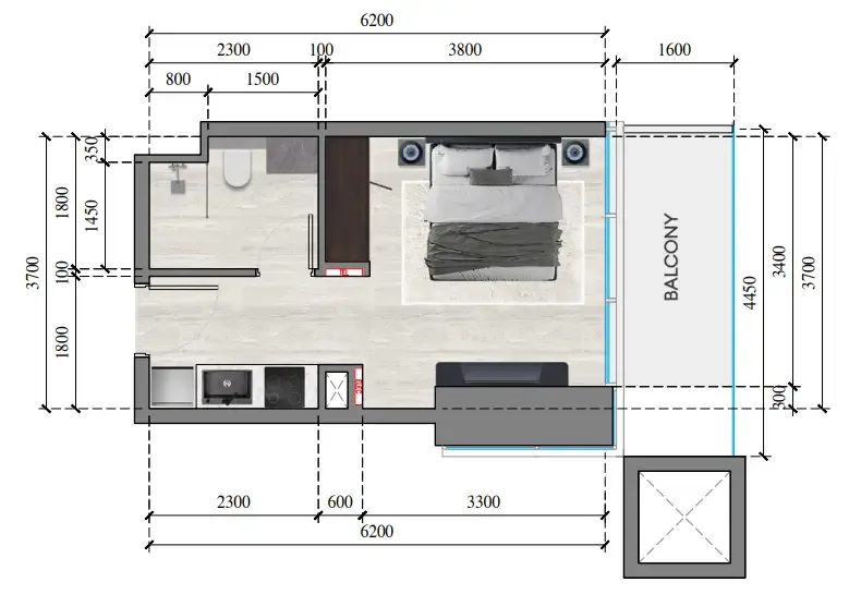 Tiger Group Auresta Tower floor plan