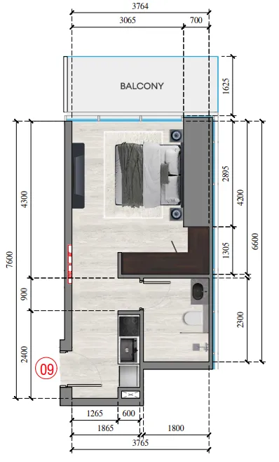 Tiger Group Auresta Tower floor plan