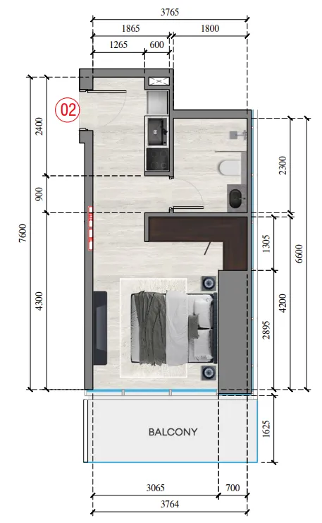 Tiger Group Auresta Tower floor plan