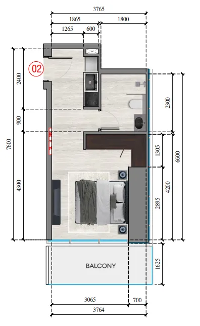 Tiger Group Auresta Tower floor plan