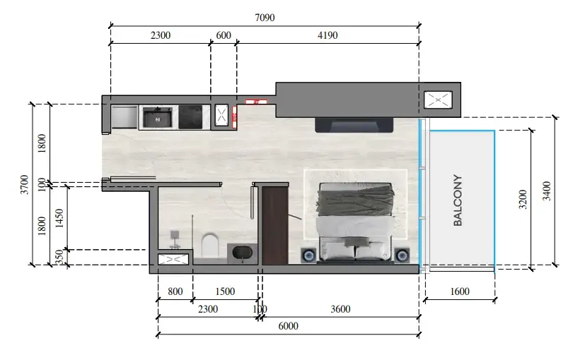 Tiger Group Auresta Tower floor plan