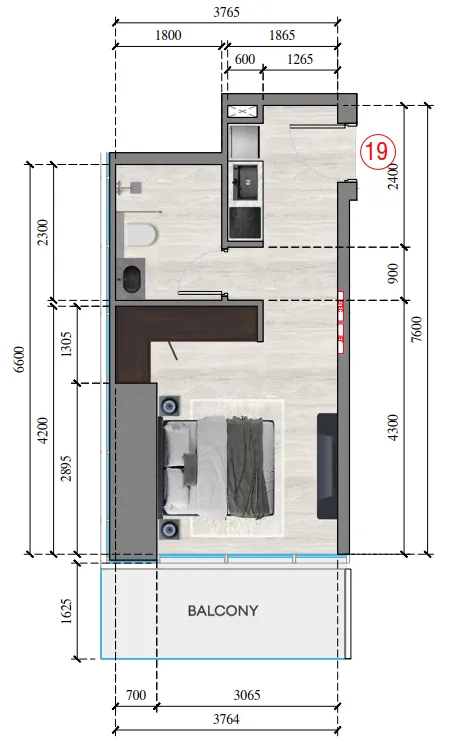 Tiger Group Auresta Tower floor plan