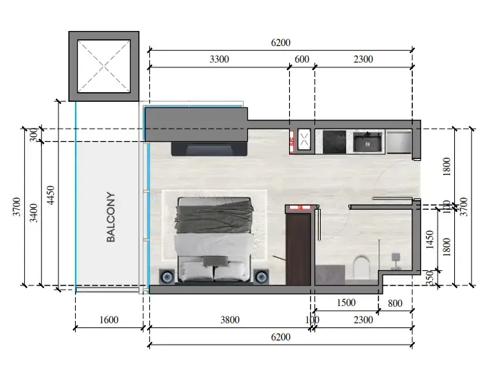 Tiger Group Auresta Tower floor plan