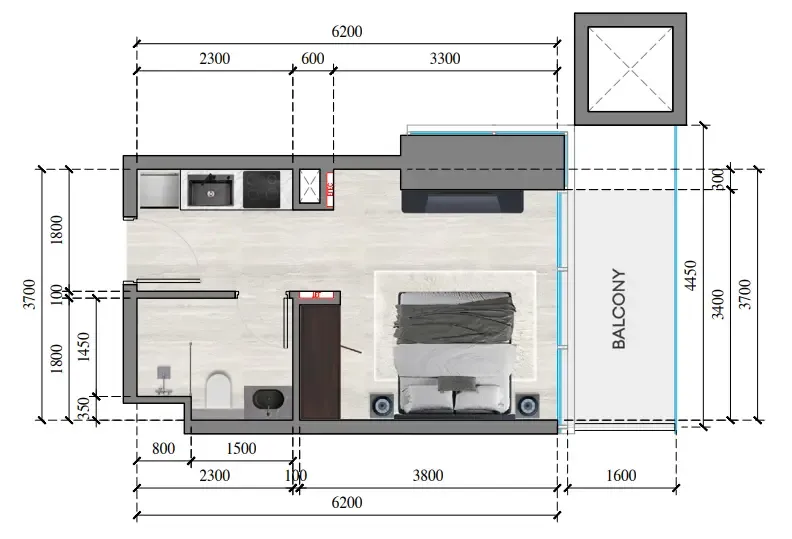 Tiger Group Auresta Tower floor plan