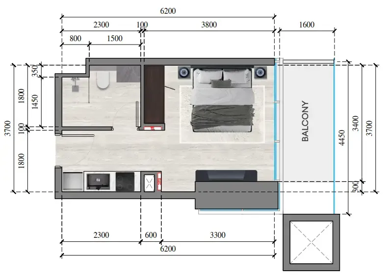 Tiger Group Auresta Tower floor plan