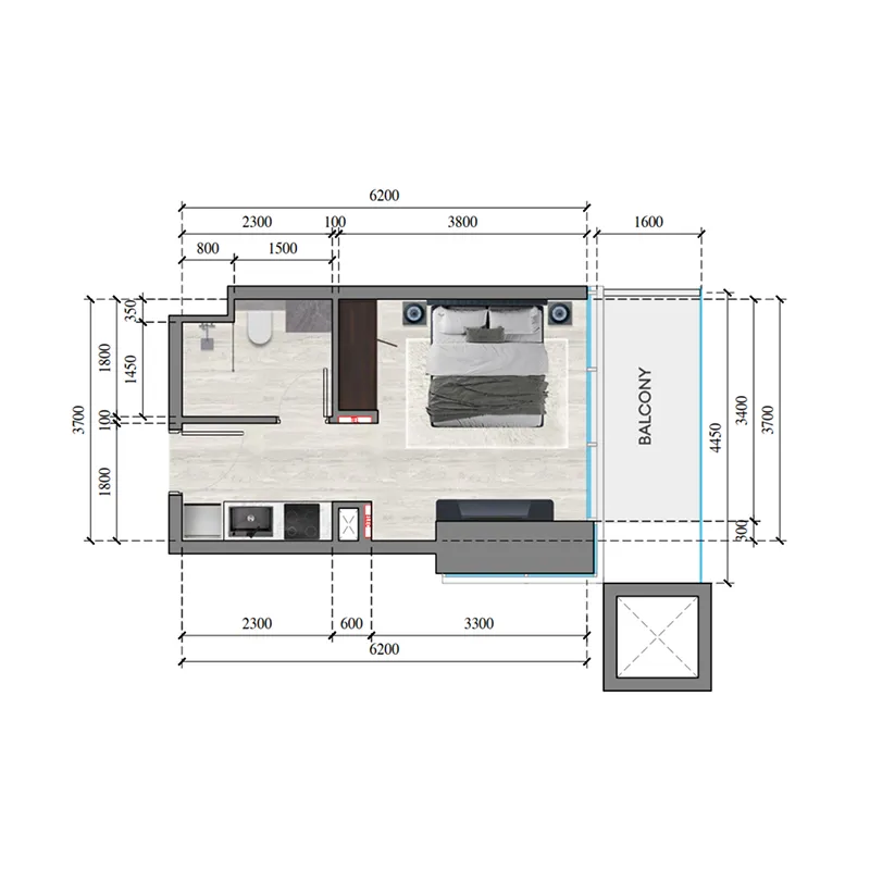 Tiger Group Auresta Tower floor plan