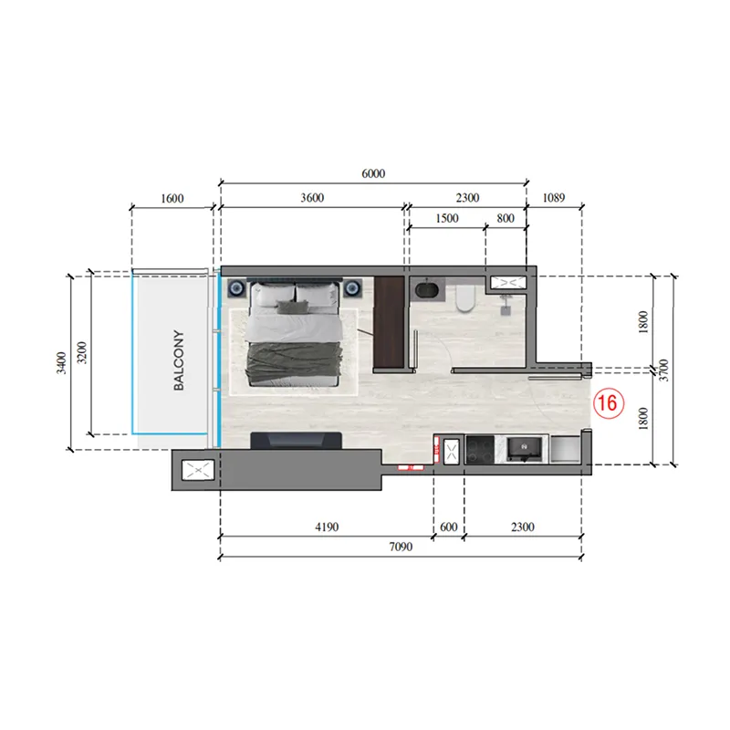 Tiger Group Auresta Tower floor plan