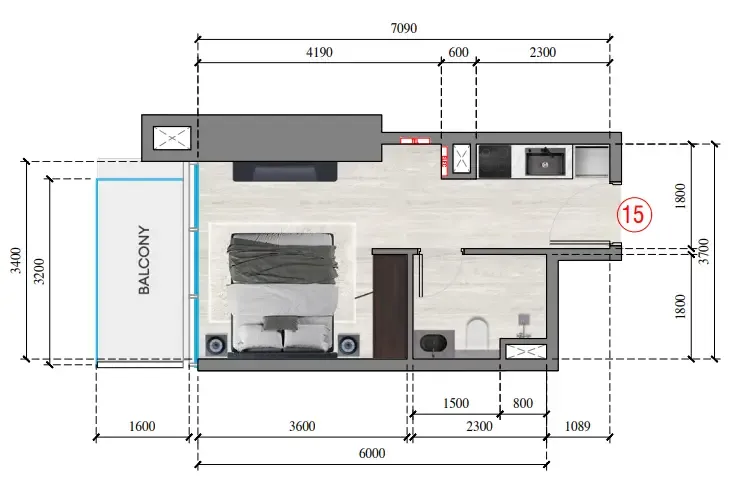 Tiger Group Auresta Tower floor plan