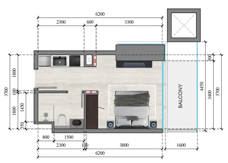Tiger Group Auresta Tower floor plan