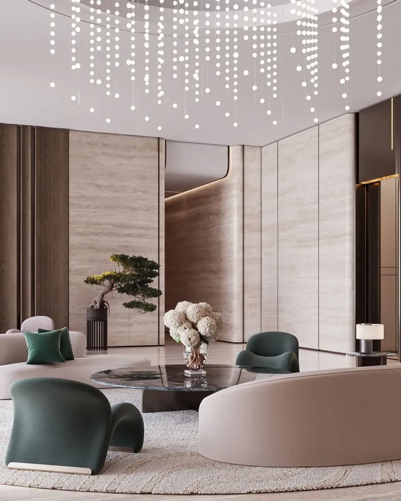 Interior at Aurora by Binghatti in JVC (Jumeirah Village Circle) Dubai