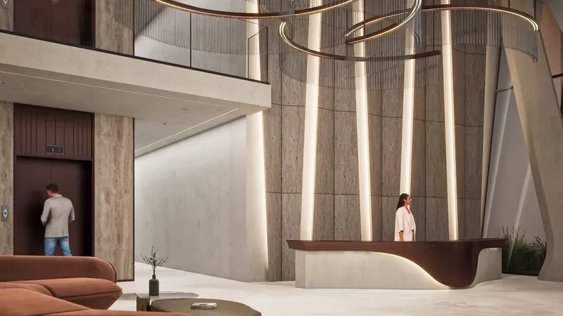 Lobby at Avana Residences in JVC (Jumeirah Village Circle) Dubai