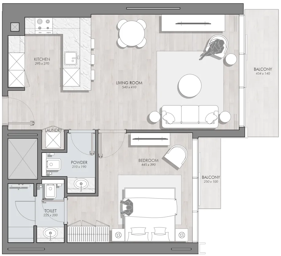 Skyline Builders Avant Garde Residences 2 floor plan