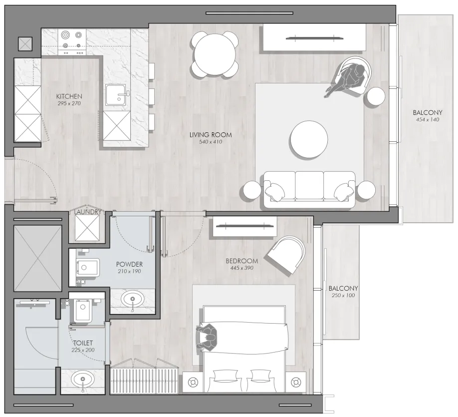 Skyline Builders Avant Garde Residences 2 floor plan