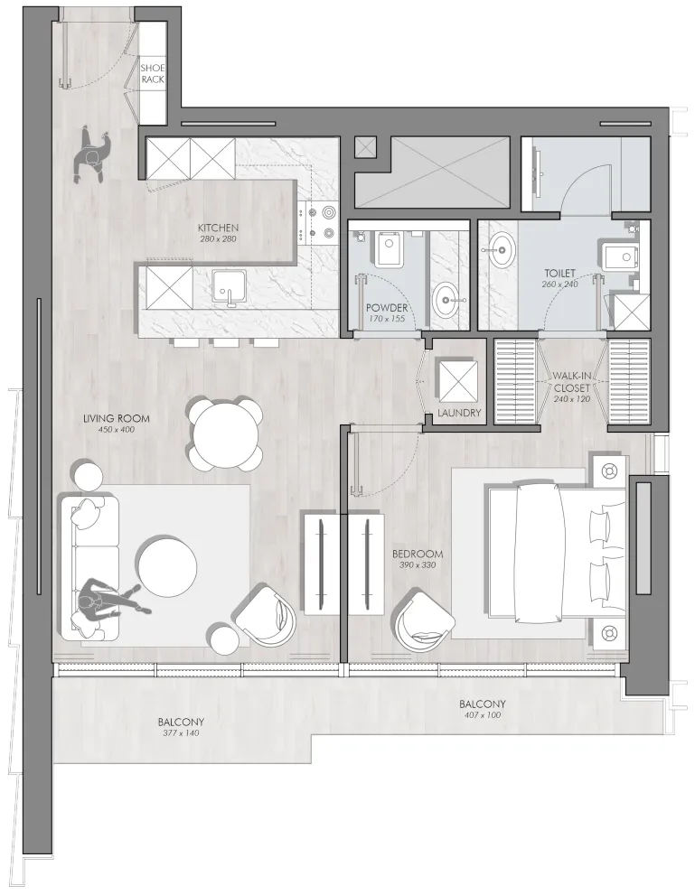 Skyline Builders Avant Garde Residences 2 floor plan