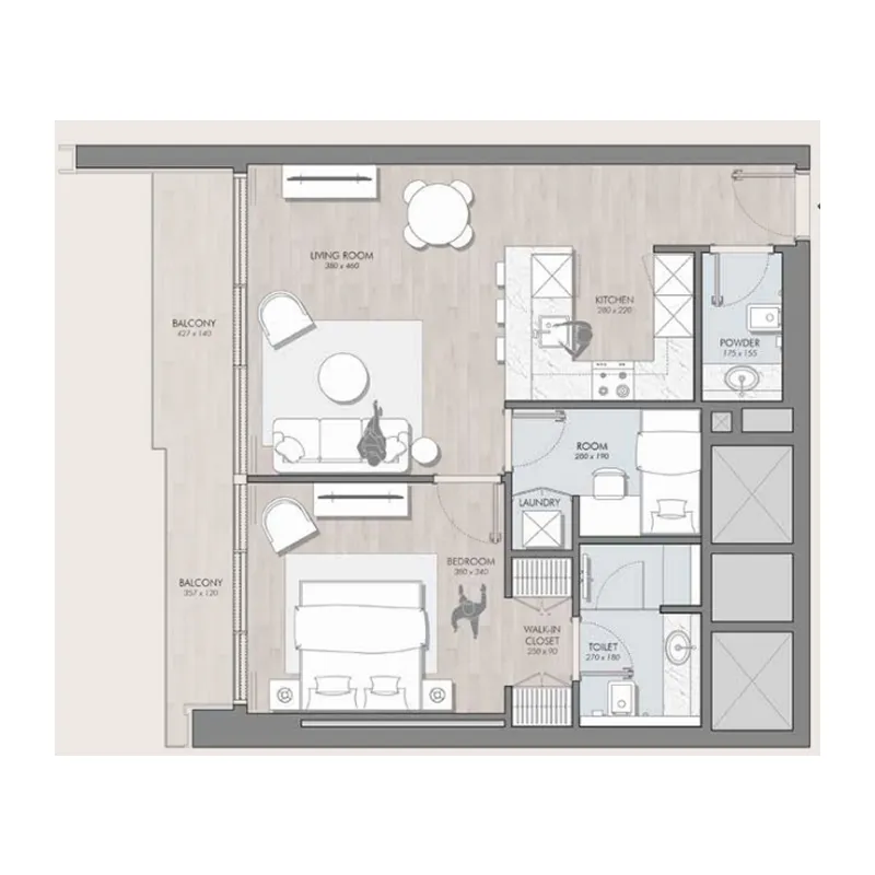 Skyline Builders Avant Garde Residences 2 floor plan