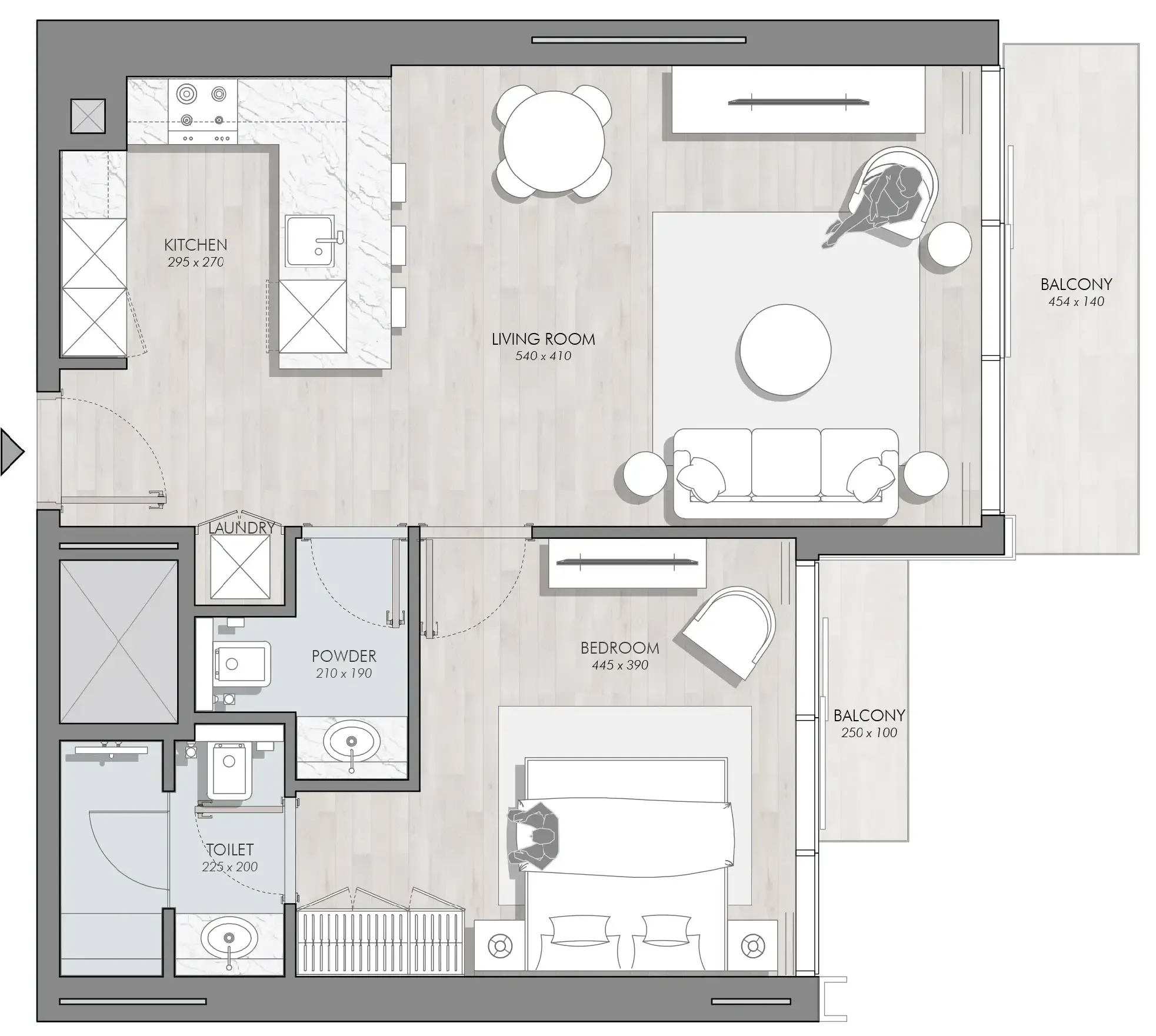 Skyline Builders Avant Garde Residences 2 floor plan