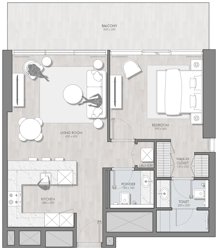 Skyline Builders Avant Garde Residences 2 floor plan