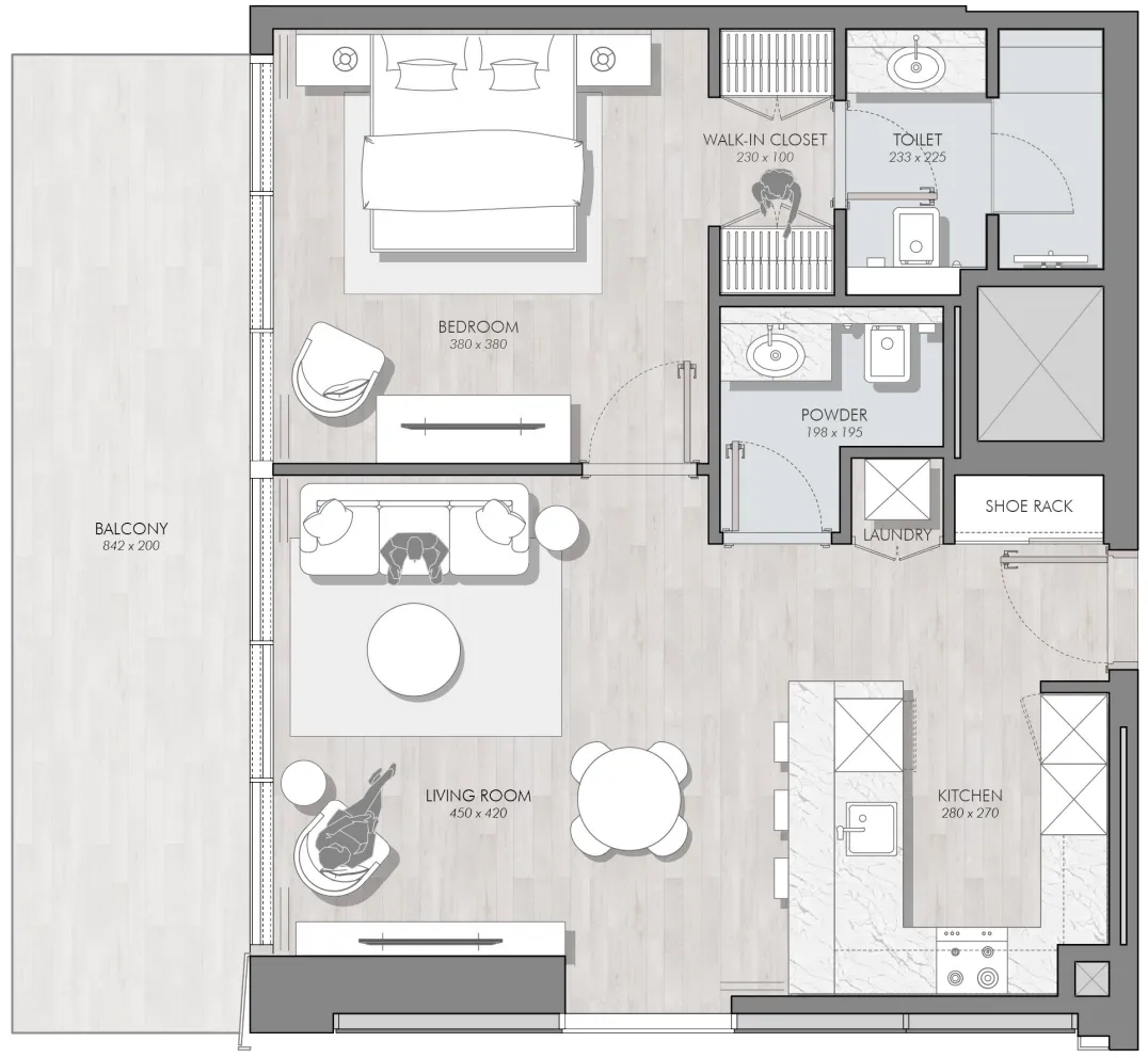 Skyline Builders Avant Garde Residences 2 floor plan