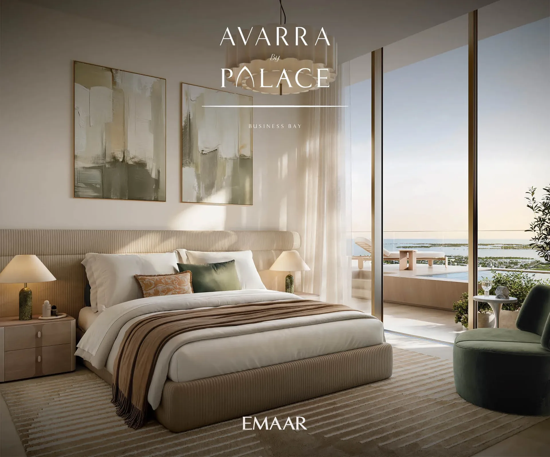 Interior at Avarra by Palace in Dubai