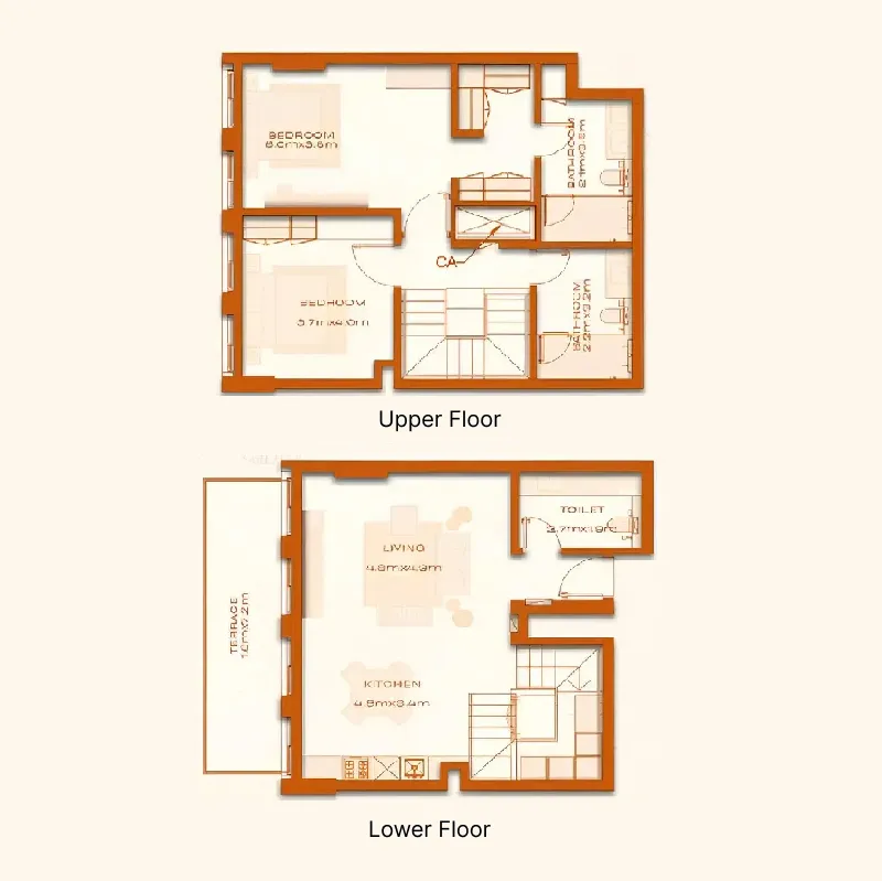 Avenew Development Avenew 888 - Modo floor plan