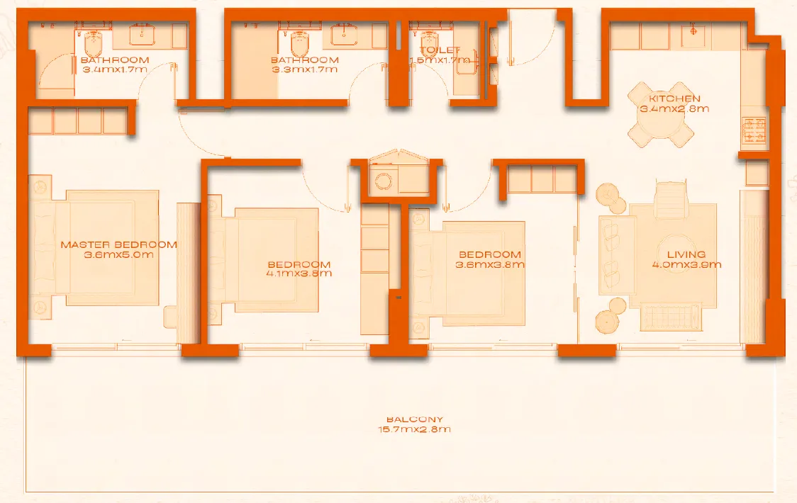 Avenew Development Avenew 888 - Modo floor plan