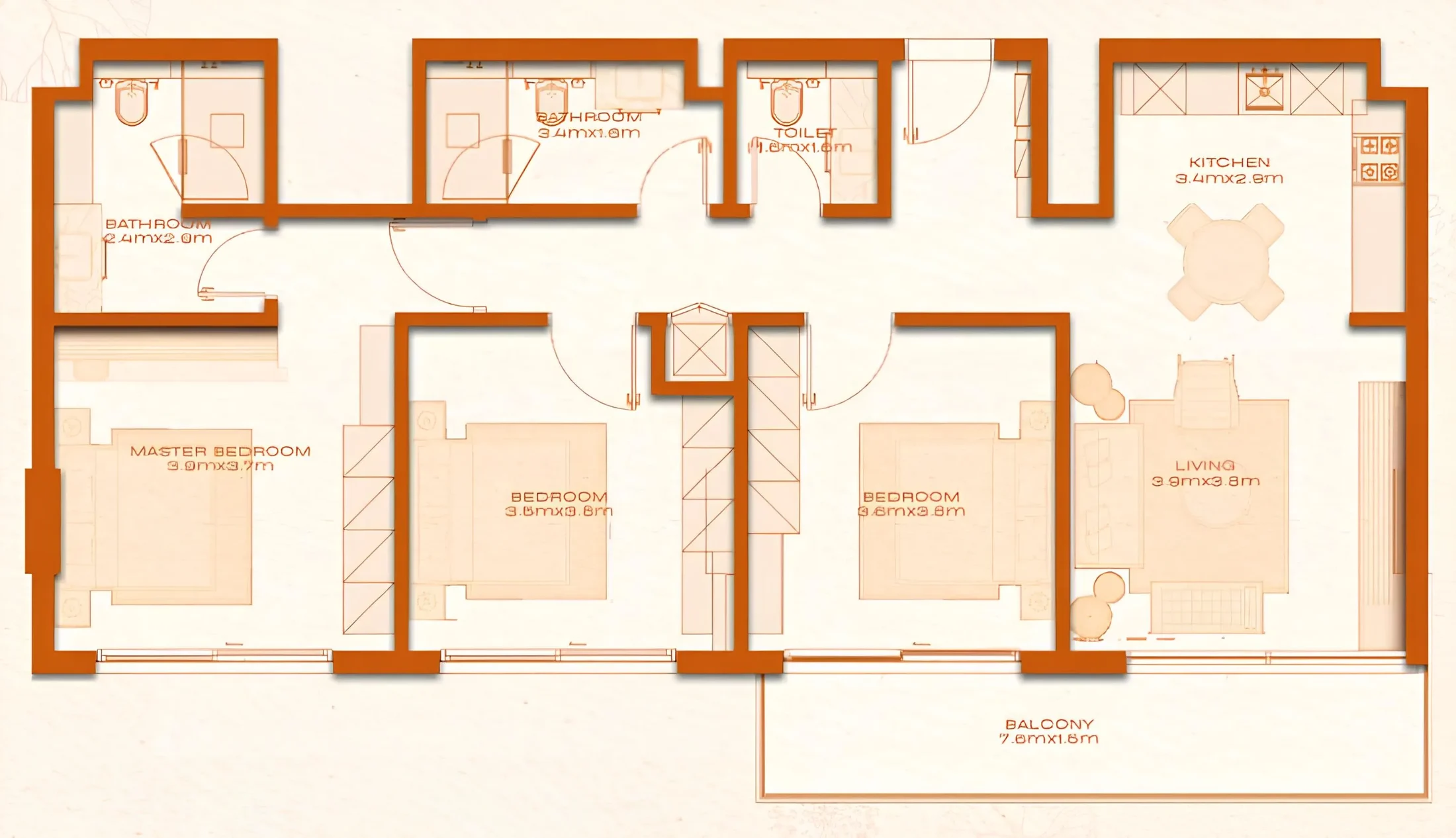 Avenew Development Avenew 888 - Modo floor plan