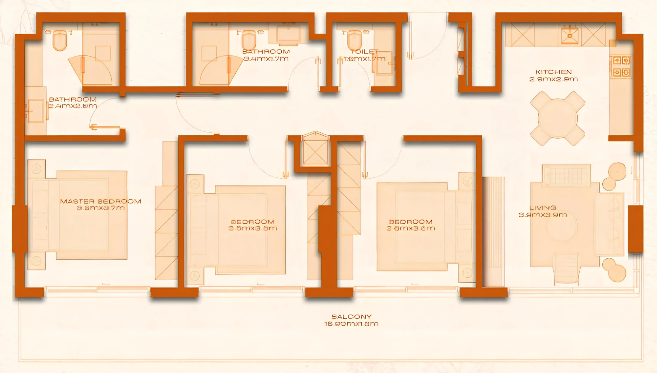 Avenew Development Avenew 888 - Modo floor plan