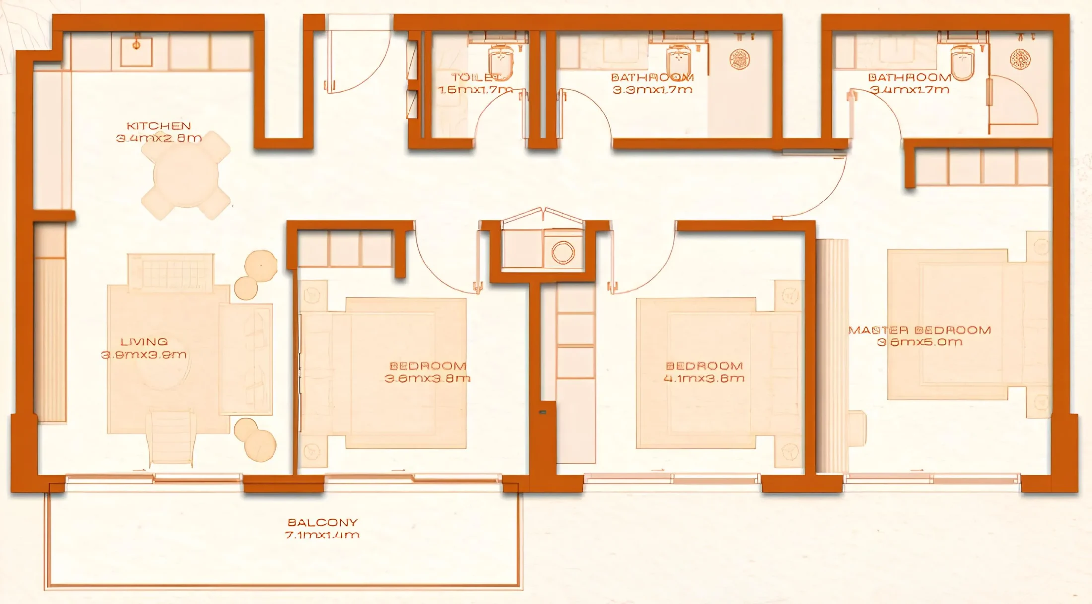 Avenew Development Avenew 888 - Modo floor plan