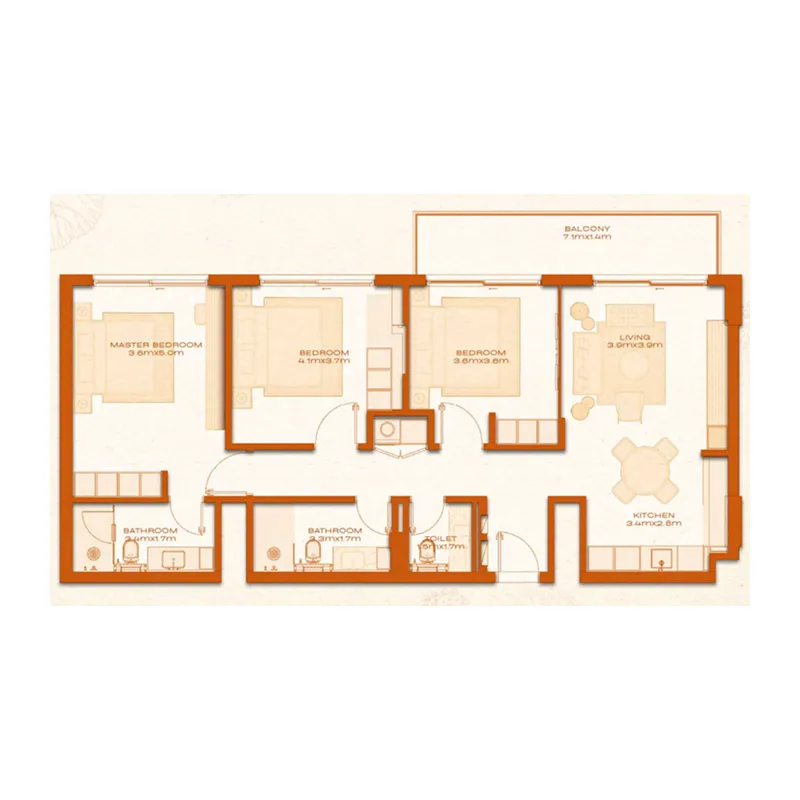 Avenew Development Avenew 888 - Modo floor plan