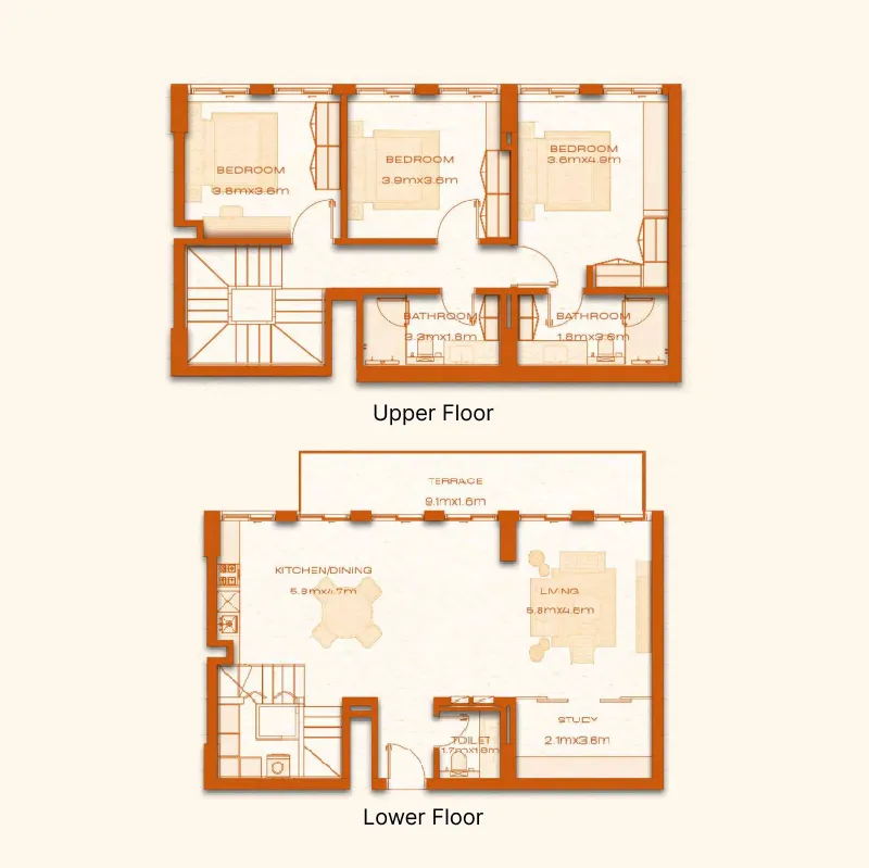 Avenew Development Avenew 888 - Modo floor plan