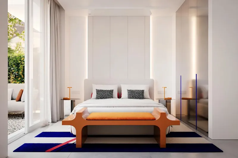Interior at Avenew 888 - Modo in Dubai South Dubai