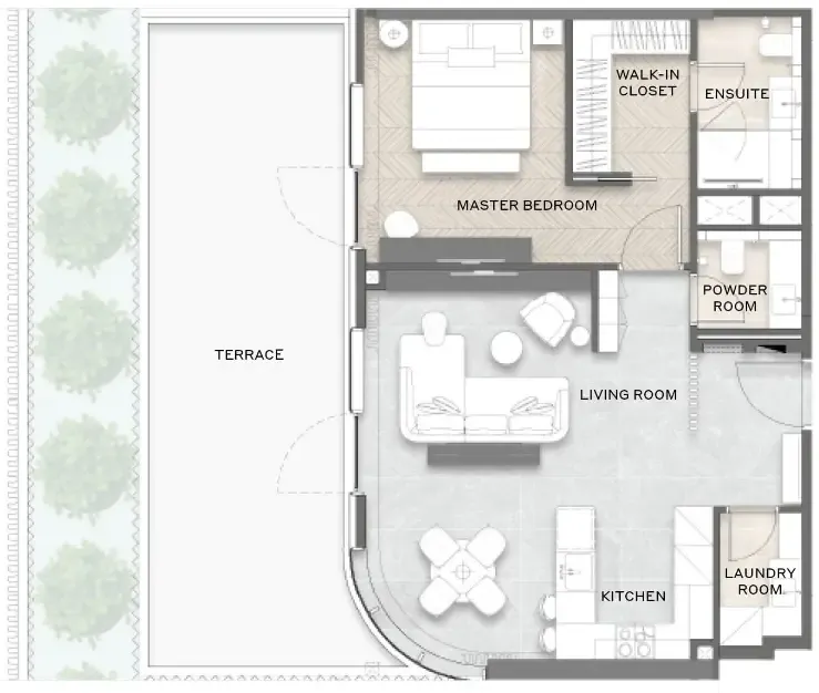 IQUNA Properties Avida Residences floor plan